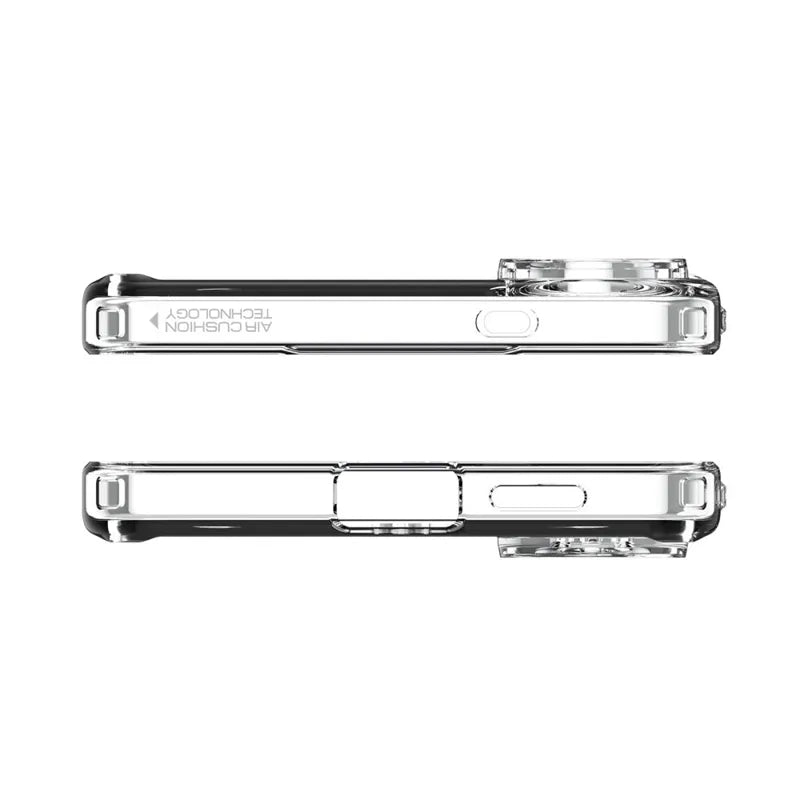Spigen Ultra Hybrid Mag MagSafe - dėklas, skirtas Samsung Galaxy S25 Edge (skaidrus / baltas)