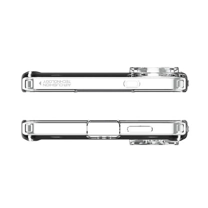 Spigen Ultra Hybrid Mag MagSafe - dėklas, skirtas Samsung Galaxy S25 Edge (skaidrus / baltas)