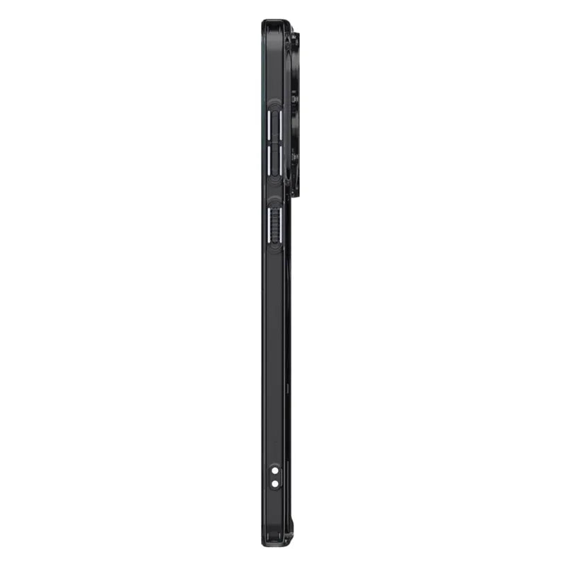 Spigen Ultra Hybrid Mag MagSafe – dėklas, skirtas Samsung Galaxy S25 Edge (Zero One Black)