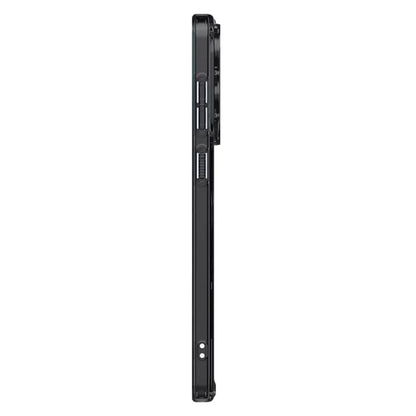 Spigen Ultra Hybrid Mag MagSafe – dėklas, skirtas Samsung Galaxy S25 Edge (Zero One Black)