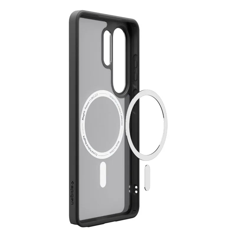 Spigen Ultra Hybrid Mag MagSafe - dėklas, skirtas Samsung Galaxy S26 Ultra (Frost Black)