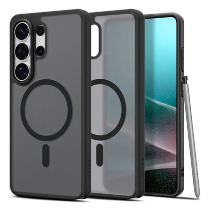 Spigen Ultra Hybrid Mag MagSafe - dėklas, skirtas Samsung Galaxy S26 Ultra (Frost Black)
