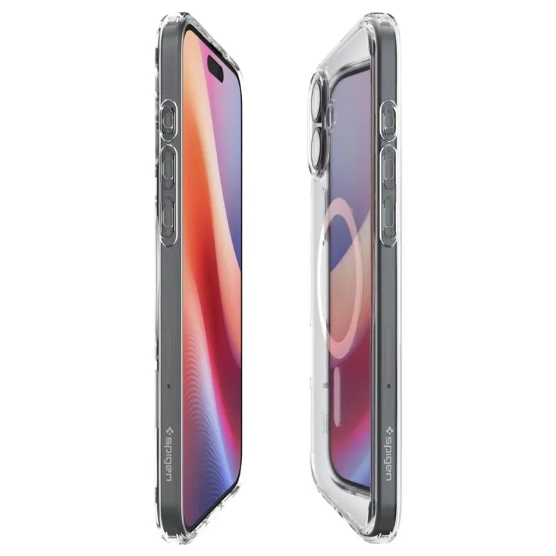 Spigen Ultra Hybrid Mag MagSafe – „iPhone 16“ dėklas („White“)