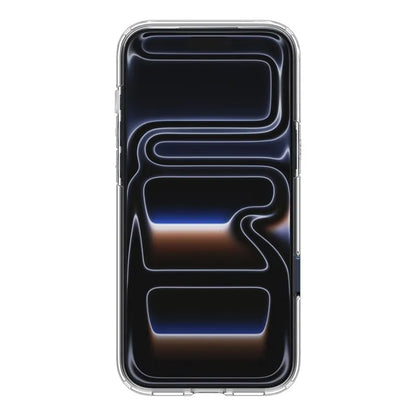 Spigen Ultra Hybrid MagMagSafe dėklas, skirtas iPhone 17 Pro Max (Skaidrus/Tamsiai Mėlynas)