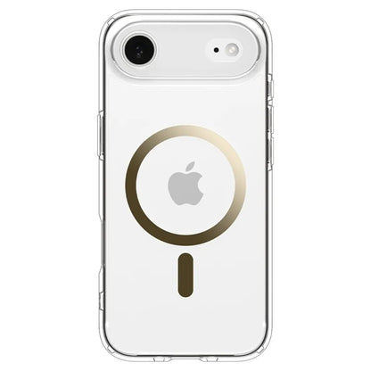 Spigen Ultra Hybrid MagSafe dėklas iPhone Air (Skaidrus/Auksinis)