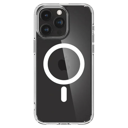 Spigen Ultra Hybrid MagSafe – dėklas, skirtas „iPhone 15 Pro Max“ (baltas)