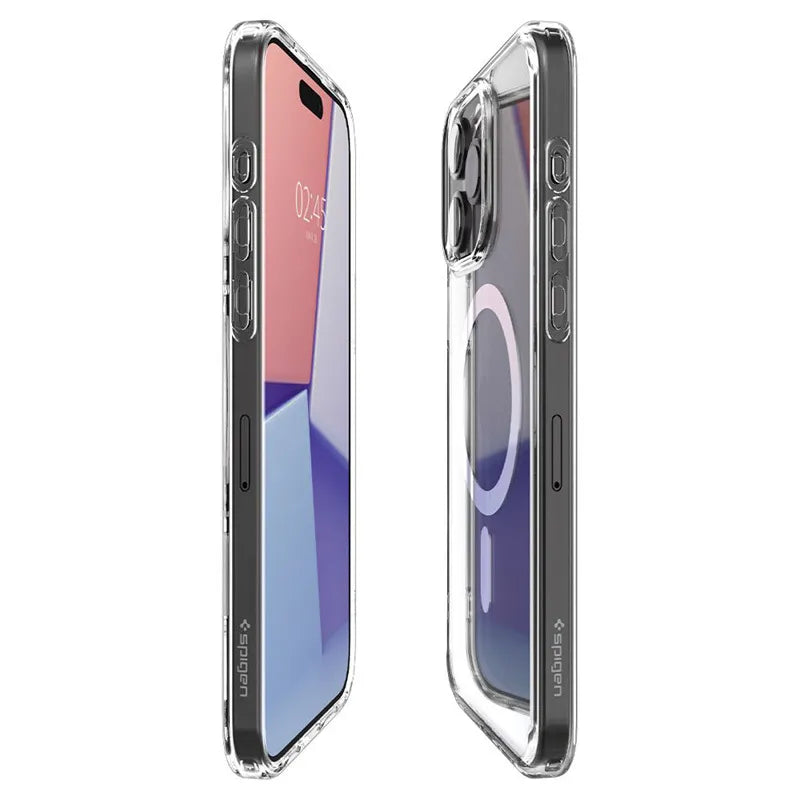 Spigen Ultra Hybrid MagSafe – dėklas, skirtas „iPhone 15 Pro Max“ (baltas)