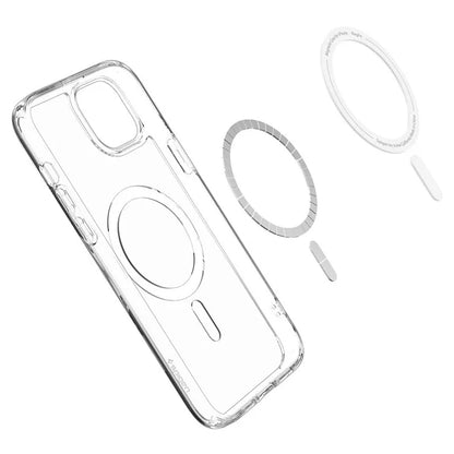 Spigen Ultra Hybrid MagSafe – dėklas, skirtas „iPhone 15“ („White“)