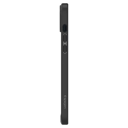 Spigen Ultra Hybrid Matte – dėklas, skirtas iPhone 15 Plus / iPhone 14 Plus (matinė juoda)