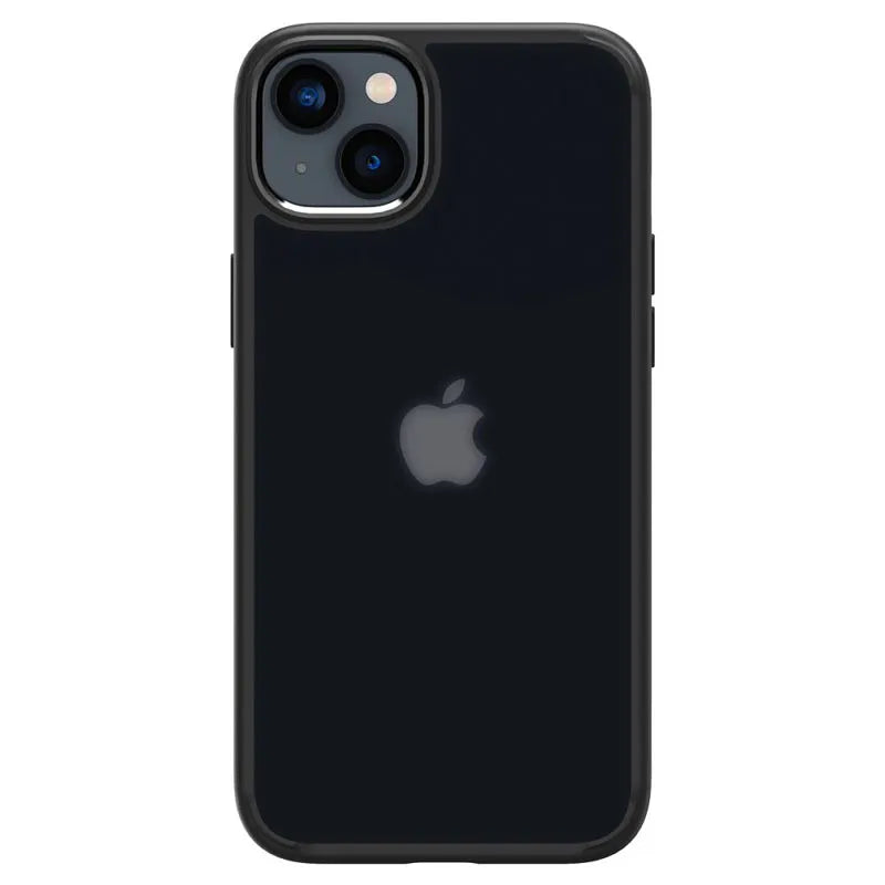 Spigen Ultra Hybrid Matte – dėklas, skirtas iPhone 15 Plus / iPhone 14 Plus (matinė juoda)