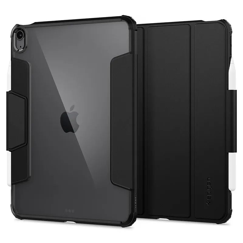 Spigen Ultra Hybrid Pro – dėklas, skirtas iPad Air 11" M3 (2025) / M2 (2024) / iPad Air 10.9" (5-os – 4-os kartos) (2022–2020) (juodas)