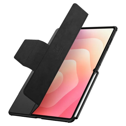 „Spigen Ultra Hybrid Pro“ – dėklas, skirtas „Samsung Galaxy Tab S12 Ultra“ / „S11 Ultra“ 14,6″ (juodas)