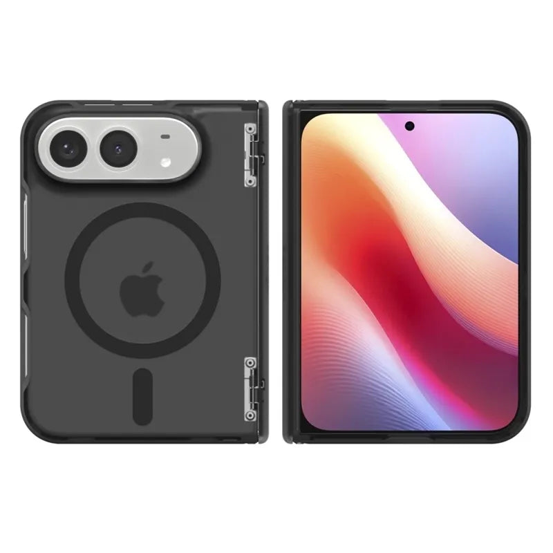 Spigen Ultra Hybrid Pro MagSafe – „iPhone Duo“ dėklas (Frost Black)