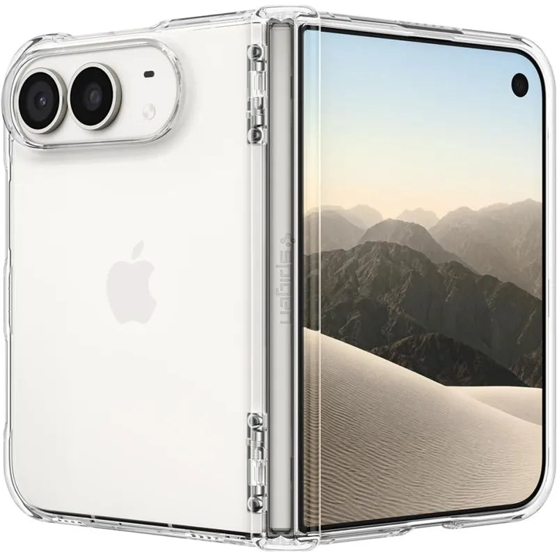 „Spigen Ultra Hybrid Pro MagSafe“ – „iPhone Duo“ dėklas (skaidrus)