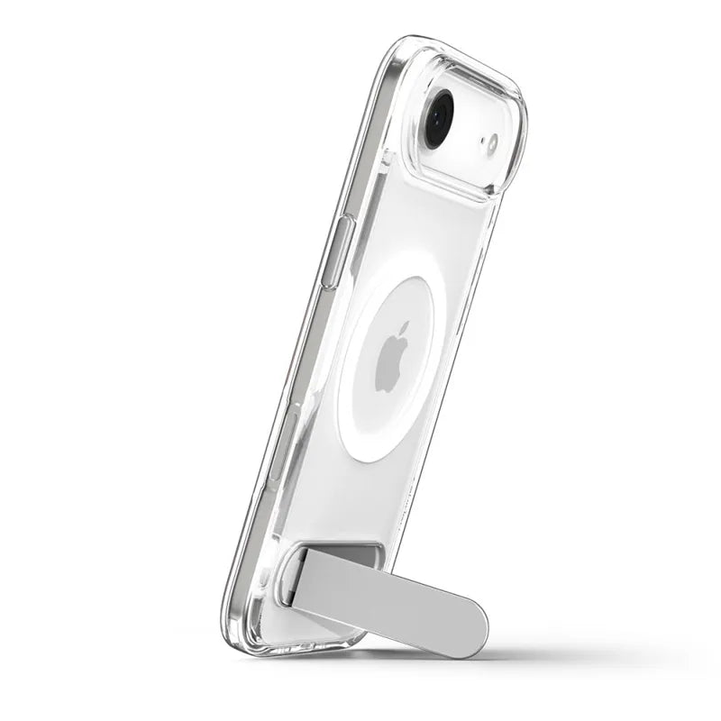 Spigen Ultra Hybrid S Mag MagSafe - Dėklas, skirtas iPhone Air (Skaidrus/Baltas)