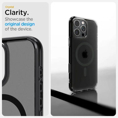 Spigen Ultra Hybrid T Mag MagSafe – dėklas skirtas iPhone 16 Pro (matinis juodas)