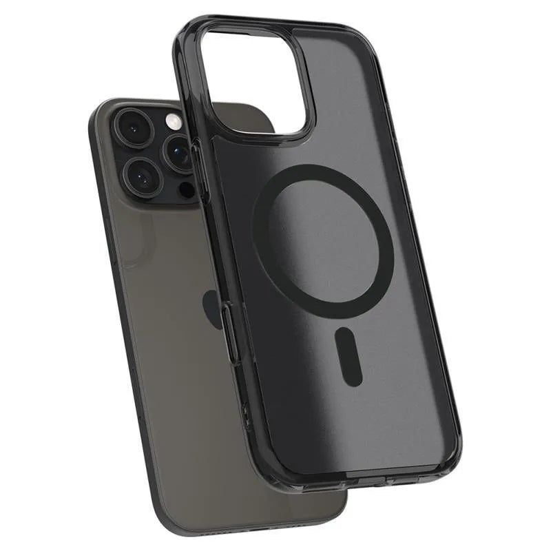 Spigen Ultra Hybrid T Mag MagSafe – dėklas skirtas iPhone 16 Pro (matinis juodas)