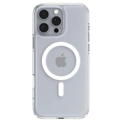 Spigen Ultra Hybrid T Mag MagSafe - Dėklas, skirtas „iPhone 16 Pro Max“ (baltas)