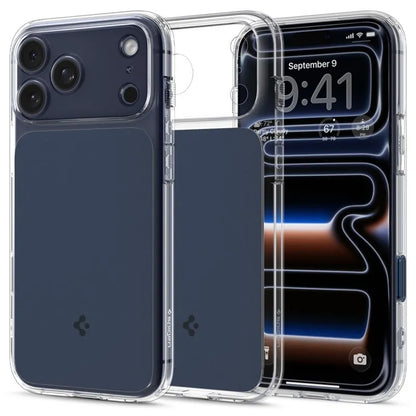 Spigen Ultra Hybrid T Mag MagSafe - Dėklas skirtas iPhone 17 Pro (Matinė mėlyna)