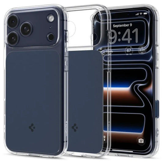 Spigen Ultra Hybrid T Mag MagSafe - Dėklas skirtas iPhone 17 Pro (Matinė mėlyna)