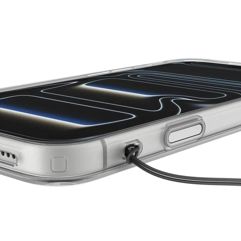 Spigen Ultra Hybrid T Mag MagSafe – dėklas, skirtas iPhone 18 Pro / 17 Pro (blizgus baltas)