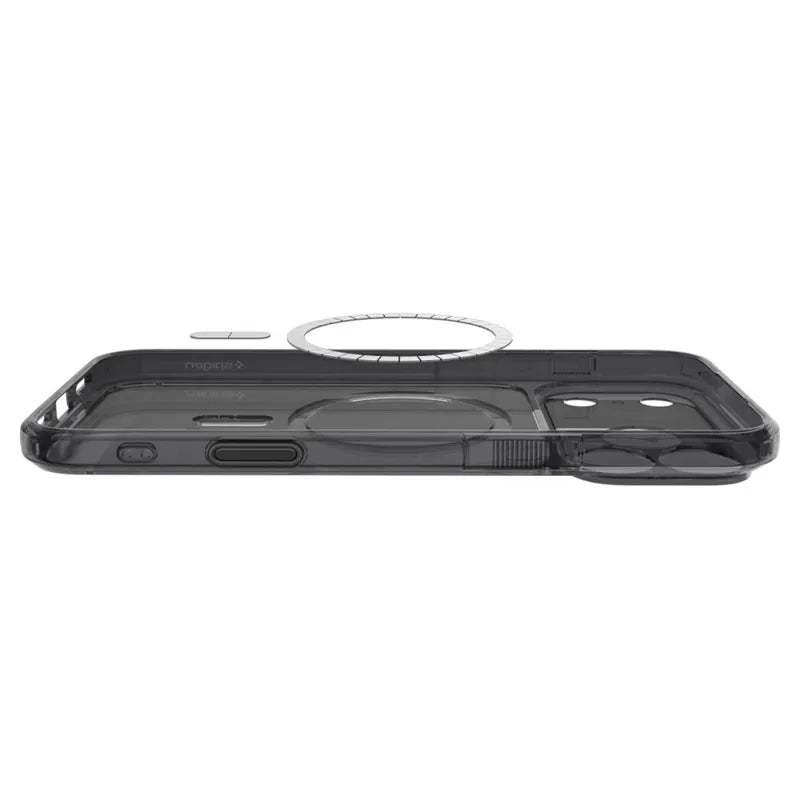 „Spigen Ultra Hybrid T Mag MagSafe“ – dėklas, skirtas „iPhone 18 Pro“ / „17 Pro“ (matinė juoda)