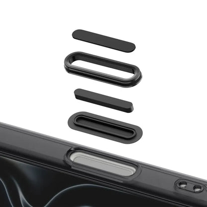 „Spigen Ultra Hybrid T Mag MagSafe“ – dėklas, skirtas „iPhone 18 Pro“ / „17 Pro“ (matinė juoda)