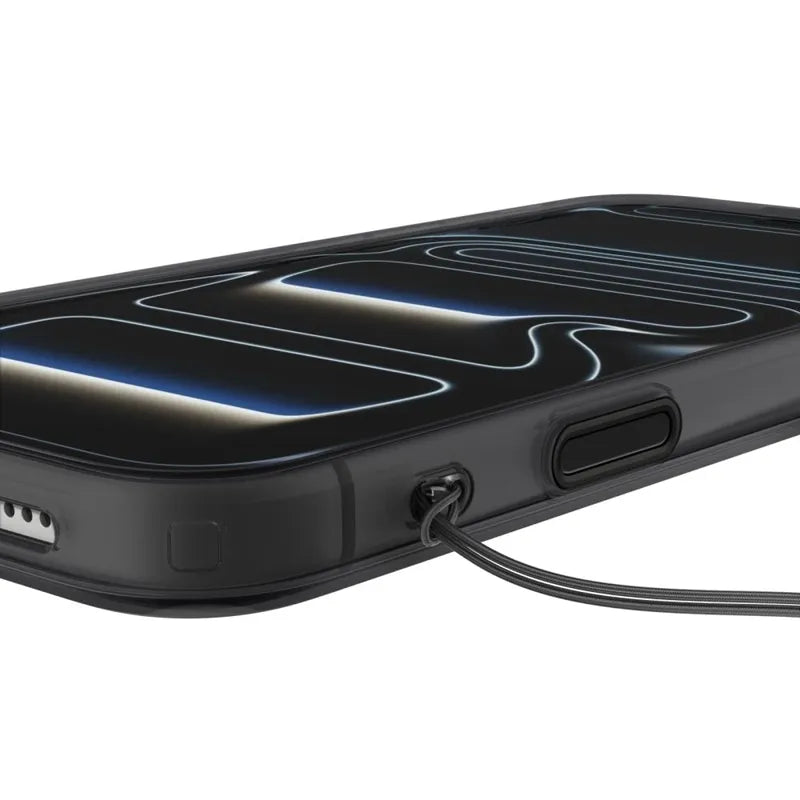 „Spigen Ultra Hybrid T Mag MagSafe“ – dėklas, skirtas „iPhone 18 Pro“ / „17 Pro“ (matinė juoda)