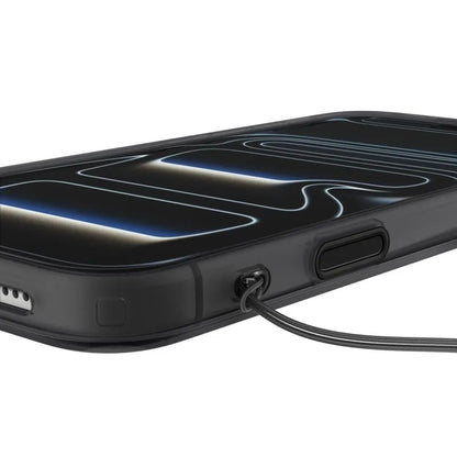 „Spigen Ultra Hybrid T Mag MagSafe“ – dėklas, skirtas „iPhone 18 Pro“ / „17 Pro“ (matinė juoda)