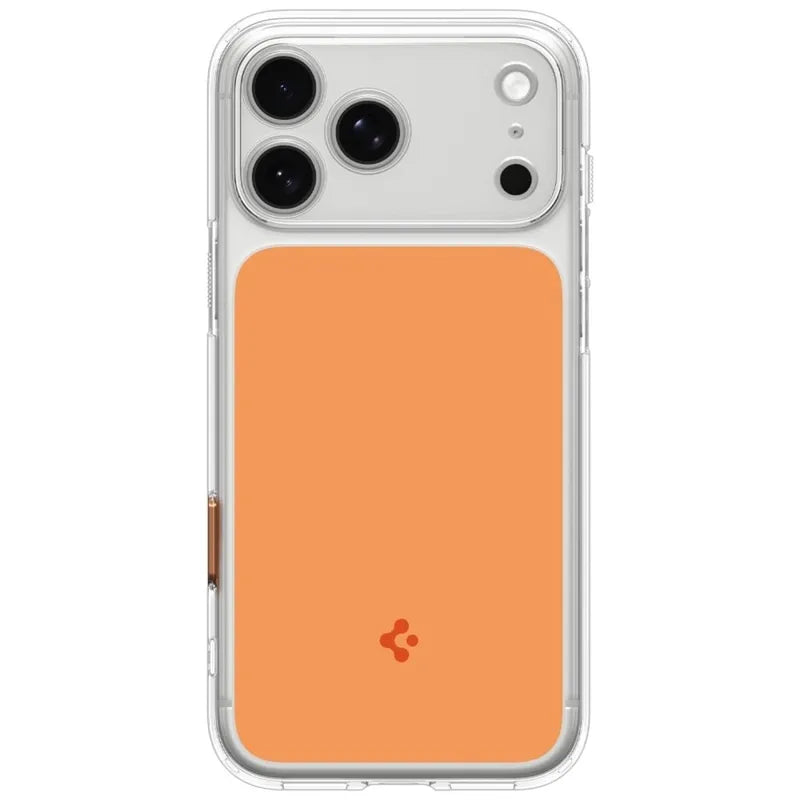 Spigen Ultra Hybrid T Mag MagSafe – dėklas, skirtas iPhone 18 Pro Max / 17 Pro Max (blizgi oranžinė)