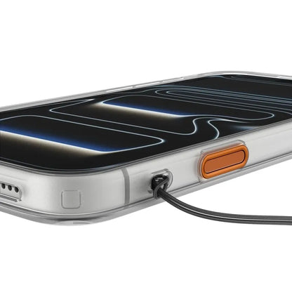 Spigen Ultra Hybrid T Mag MagSafe – dėklas, skirtas iPhone 18 Pro Max / 17 Pro Max (blizgi oranžinė)