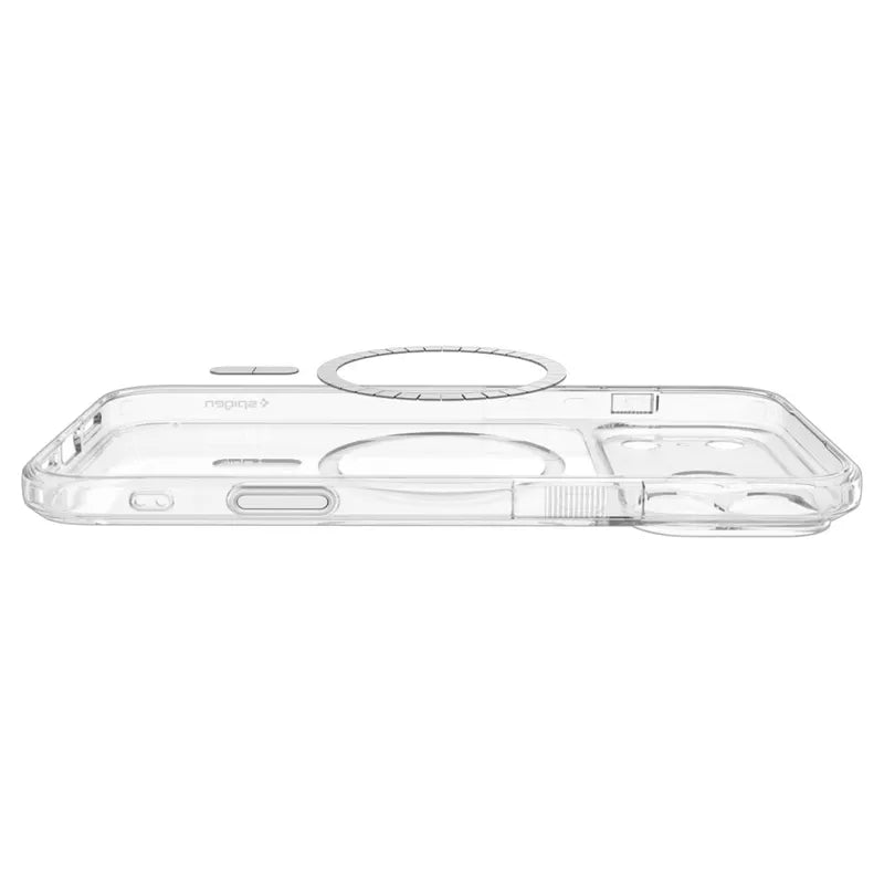 „Spigen Ultra Hybrid T Mag MagSafe“ – dėklas, skirtas „iPhone 18 Pro Max“ / „17 Pro Max“ (blizgus baltas)