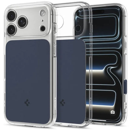 „Spigen Ultra Hybrid T Mag MagSafe“ – dėklas, skirtas „iPhone 18 Pro Max“ / „17 Pro Max“ (matinė mėlyna spalva)