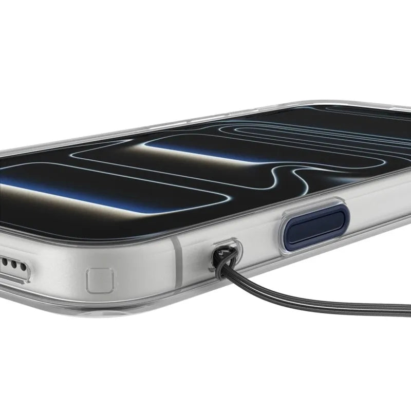 „Spigen Ultra Hybrid T Mag MagSafe“ – dėklas, skirtas „iPhone 18 Pro Max“ / „17 Pro Max“ (matinė mėlyna spalva)
