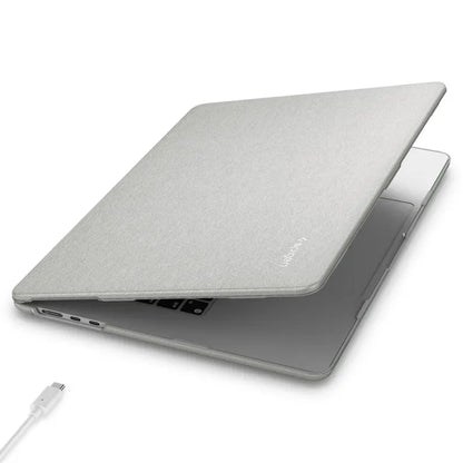 Spigen Urban Fit - Dėklas MacBook Air 13.6" (M5/M4/M3/M2/2026-2022) (Heather Grey)