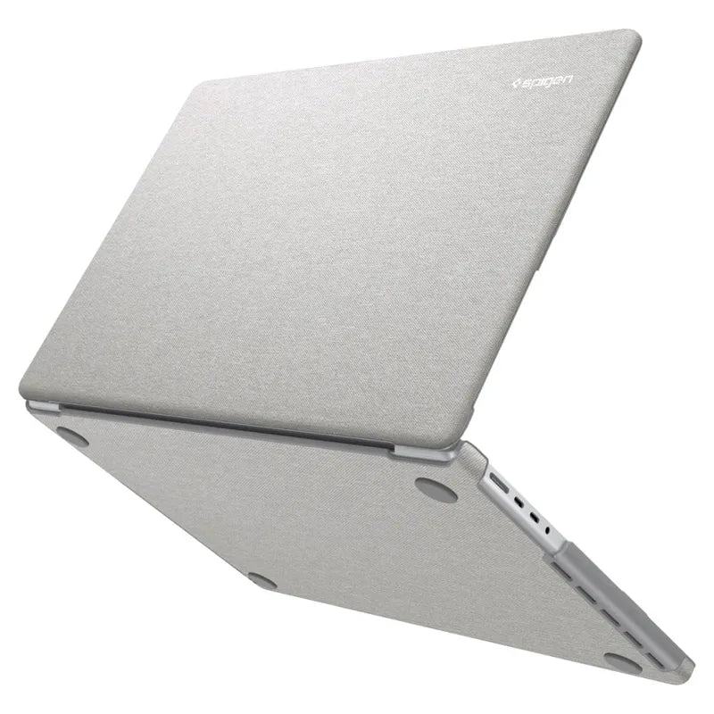Spigen Urban Fit – dėklas „MacBook Pro 14"“ (M5 / M4 / M3 / M2 / M1 / 2026–2021) (Heather Grey)