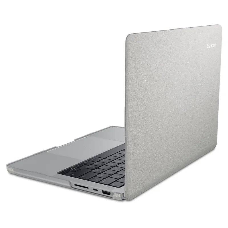 Spigen Urban Fit – dėklas MacBook Pro 16" (M5/M4/M3/M2/M1/2026-2021) (Heather Grey)