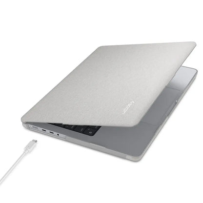 Spigen Urban Fit – dėklas MacBook Pro 16" (M5/M4/M3/M2/M1/2026-2021) (Heather Grey)