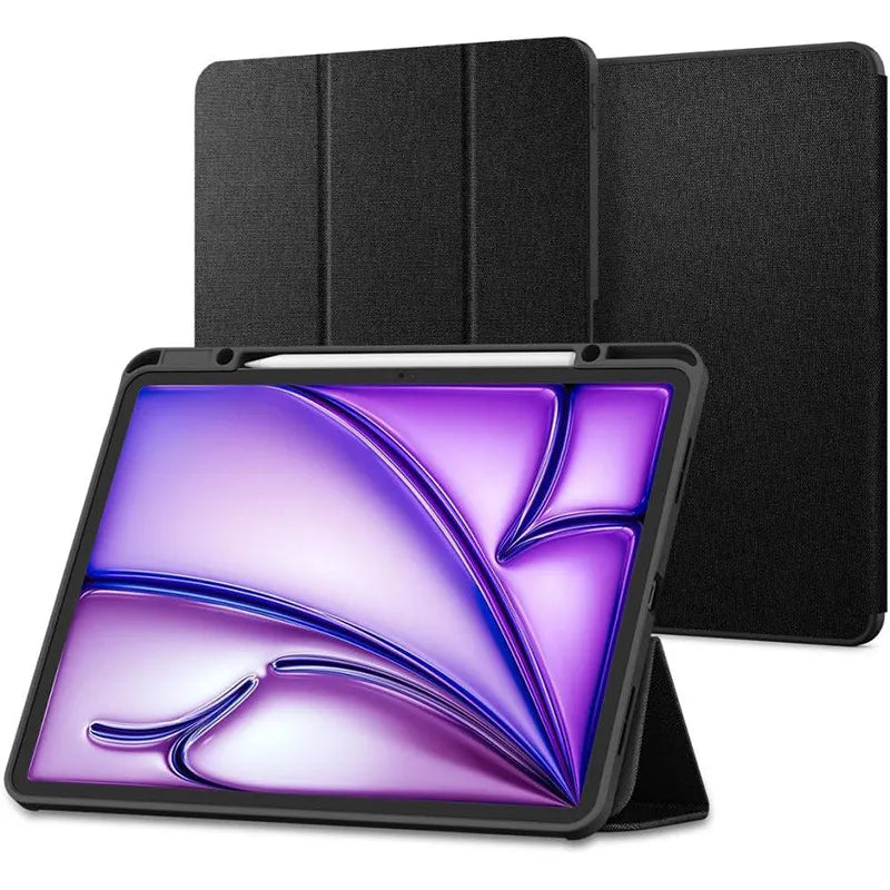 Spigen Urban Fit – dėklas, skirtas iPad Air 11 colių M3 (2025) / M2 (2024) / iPad Air 10,9 colių (5-os – 4-os kartos) (2022–2020) (juodas)