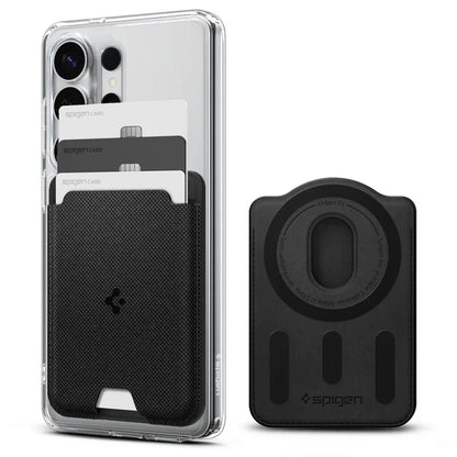 Spigen Urban Fit Wallet MagSafe – magnetinė piniginė (juoda)