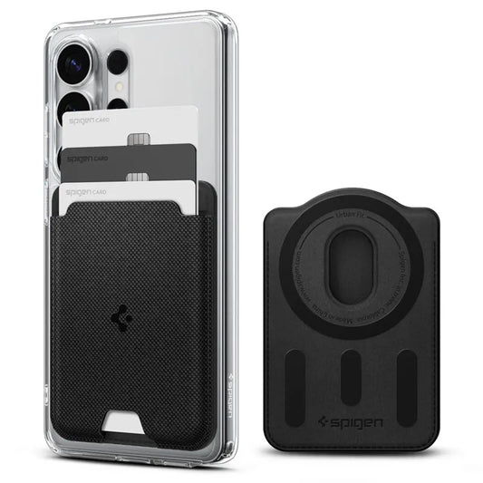 Spigen Urban Fit Wallet MagSafe – magnetinė piniginė (juoda)