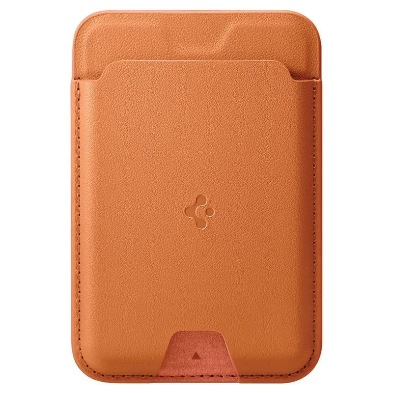 Spigen Valentinus MagSafe – magnetinė piniginė (Metallic Orange)