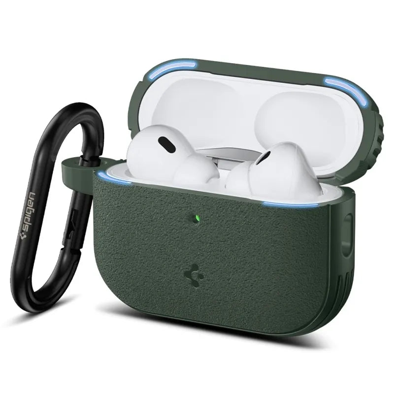 Spigen Vault dėklas, skirtas Apple AirPods Pro 3 (Vidurnakčio žalia)