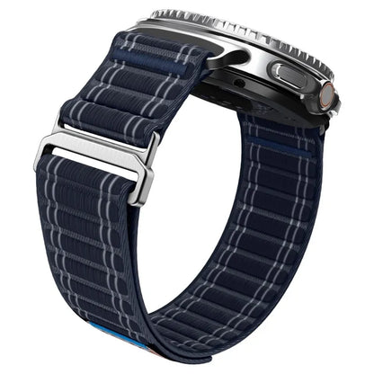 Spigen WBF0 Apyrankė - Dirželis Samsung Galaxy Watch 8 / 8 Classic 40 / 44 / 46 mm (Tamsiai mėlyna)