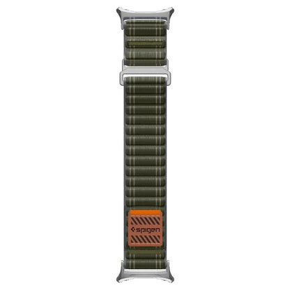Spigen WBF0 Band - Žalias dirželis Samsung Galaxy Watch 8 / 8 Classic 40 / 44 / 46 mm