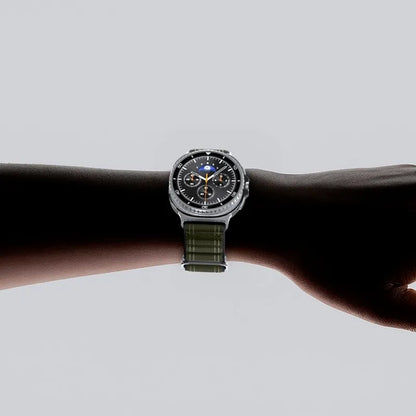 Spigen WBF0 Band - Žalias dirželis Samsung Galaxy Watch 8 / 8 Classic 40 / 44 / 46 mm