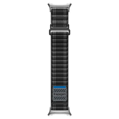 Spigen WBF0 dirželis - juostelė, skirta Samsung Galaxy Watch 8 / 8 Classic 40 / 44 / 46 mm (Juodas) Spigen