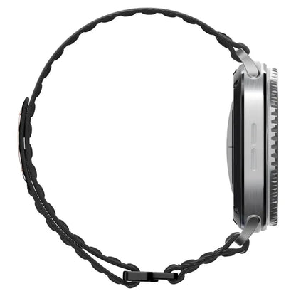 Spigen WBF0 dirželis - juostelė, skirta Samsung Galaxy Watch 8 / 8 Classic 40 / 44 / 46 mm (Juodas) Spigen