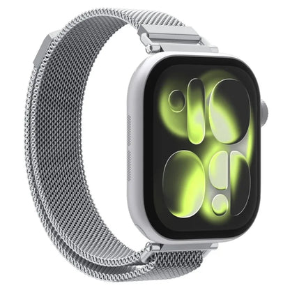 Spigen WBM4 - Nerūdijančio plieno apyrankė, skirta Apple Watch 40/41/42 mm (Sidabrinė)