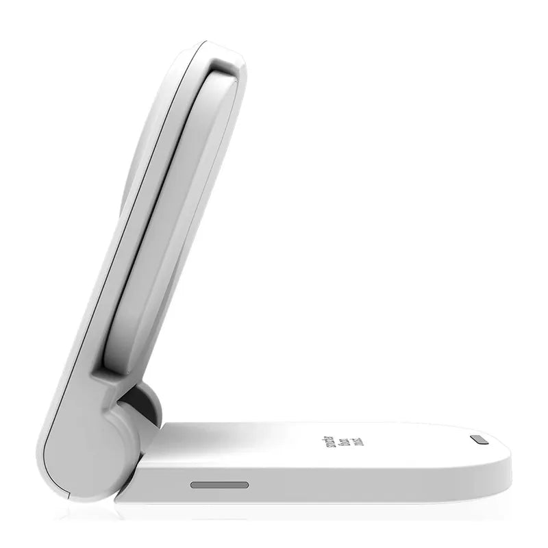 STM ChargeTree MAG – 3-in-1 mobilusis belaidis įkroviklis su MagSafe (baltas)
